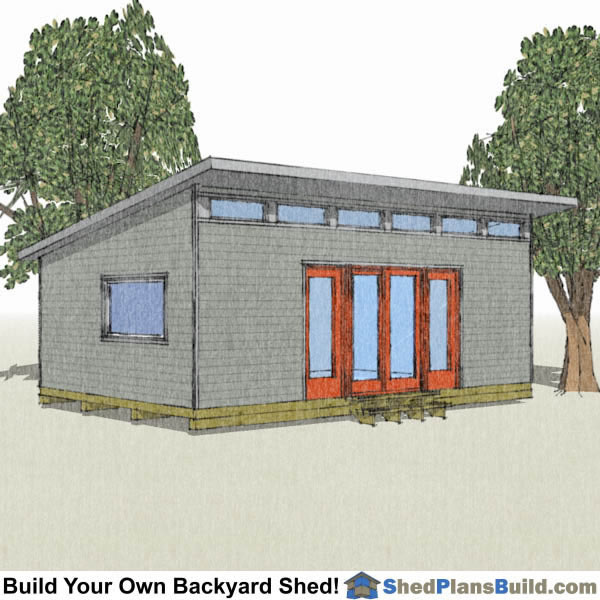 16x24 gambrel shed plans